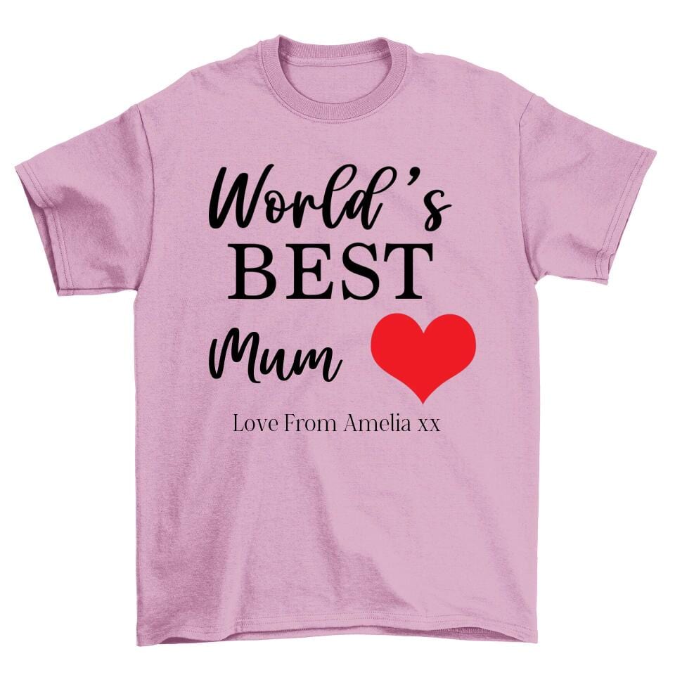 World's Best Personalised T-Shirt