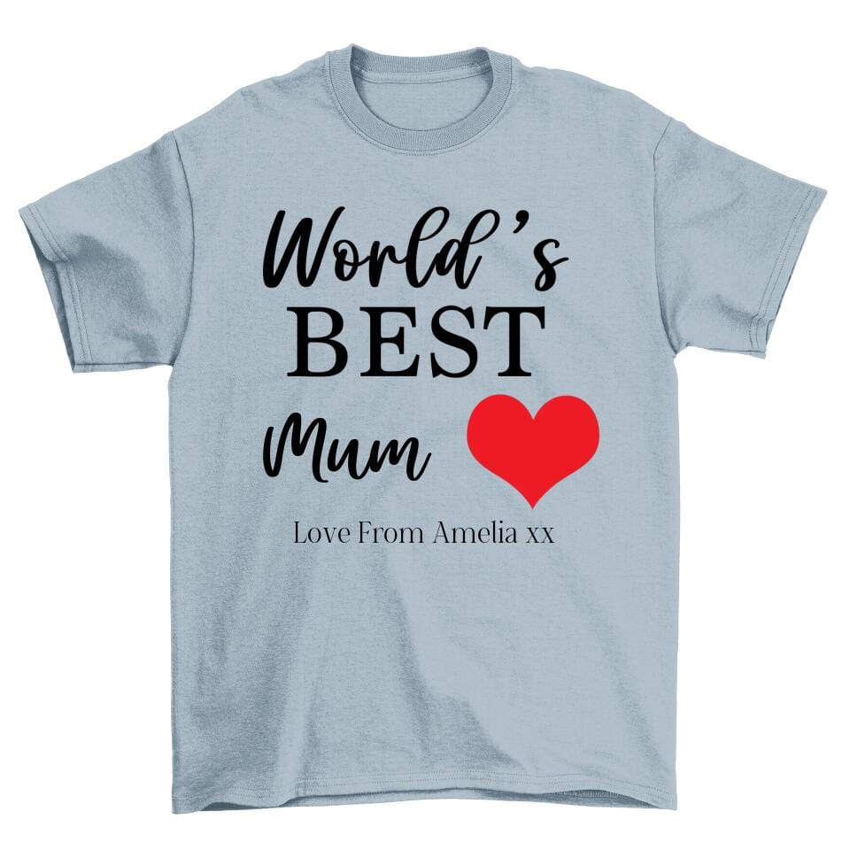 World's Best Personalised T-Shirt