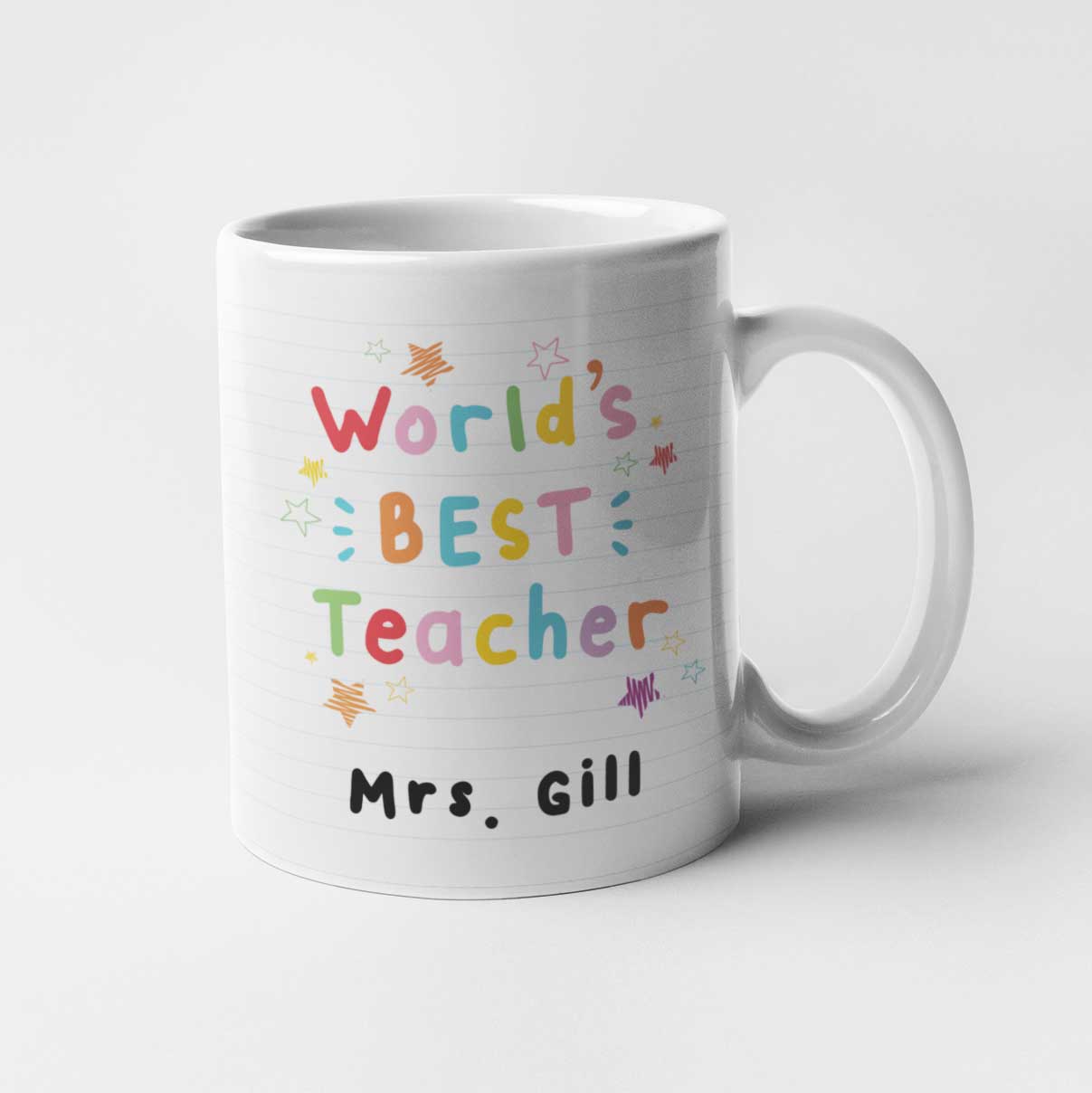 World's Best Teacher Personalised Mug