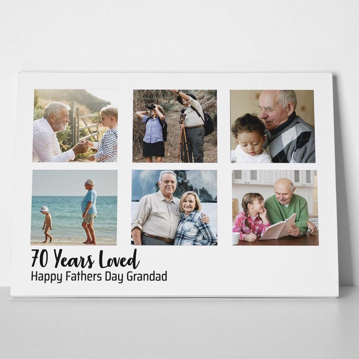 Years Loved Photo Canvas Print