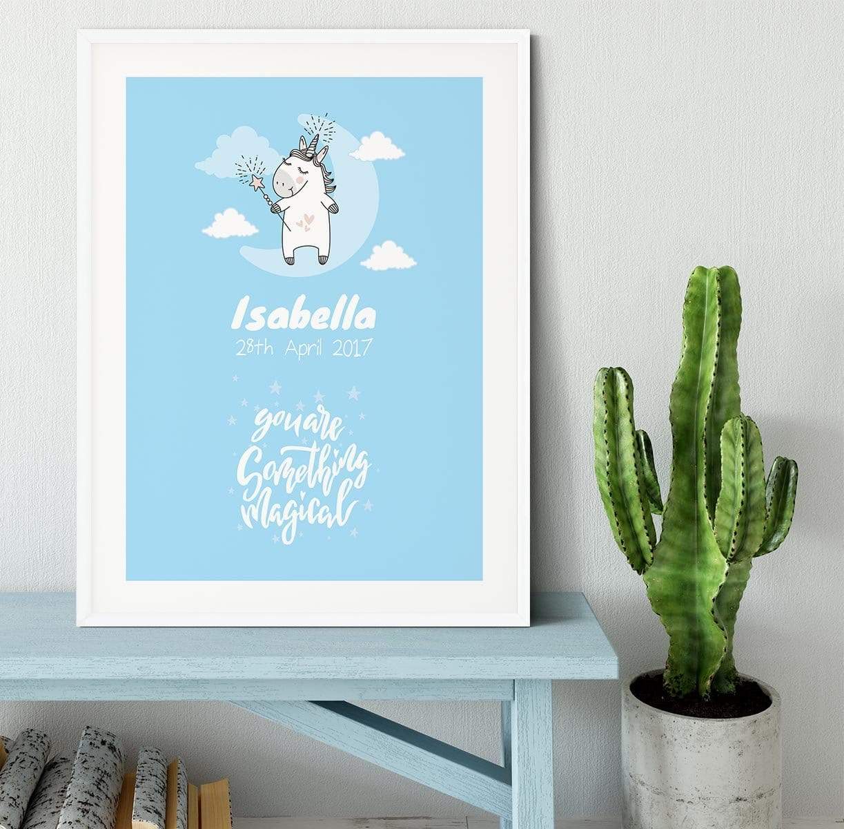 You are Something Magical Unicorn Framed Print