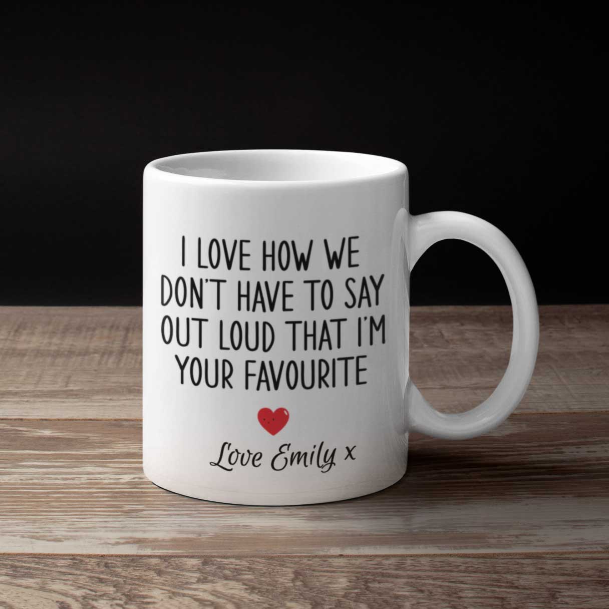 Your Favourite Personalised Mug