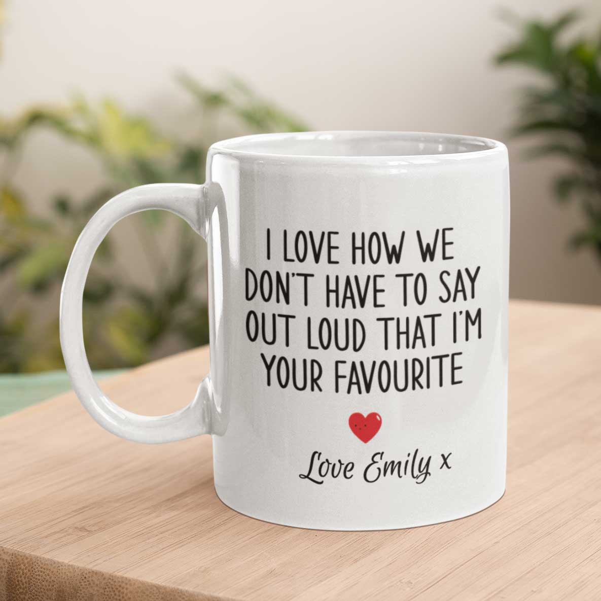 Your Favourite Personalised Mug